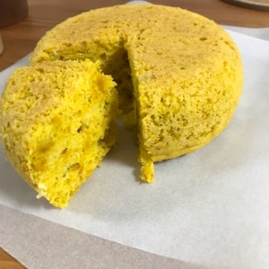 ふんわり仕上がる！炊飯器でかぼちゃのケーキ☆